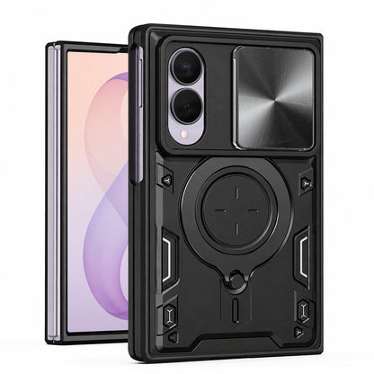 Θήκη για Samsung Galaxy Z Fold8 F971, Techsuit, CamGuard Pro, Μαύρο