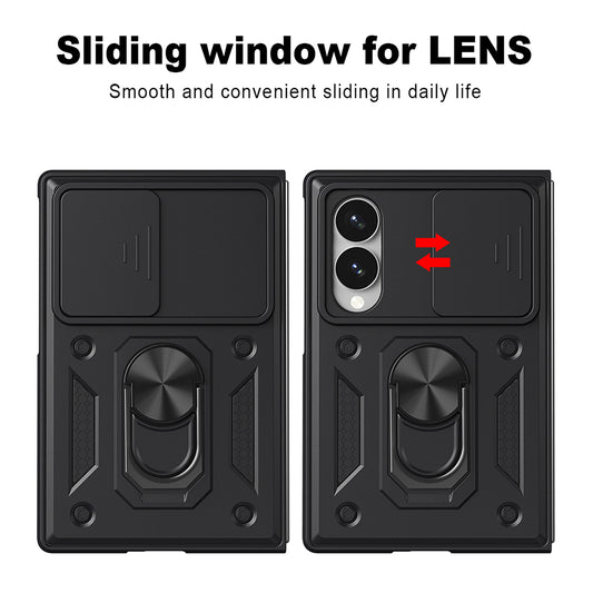 Θήκη για Samsung Galaxy Z Fold8 F971, Techsuit, CamShield, Μπλε