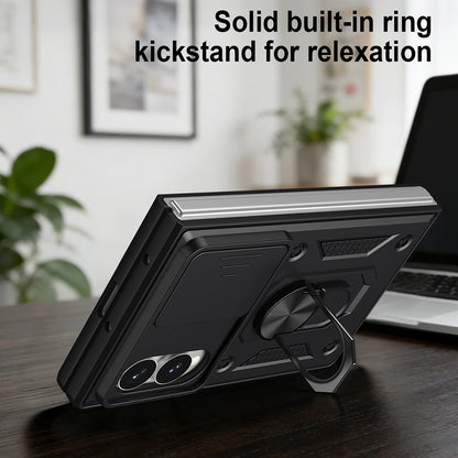 Θήκη για Samsung Galaxy Z Fold8 F971, Techsuit, CamShield, Πράσινο
