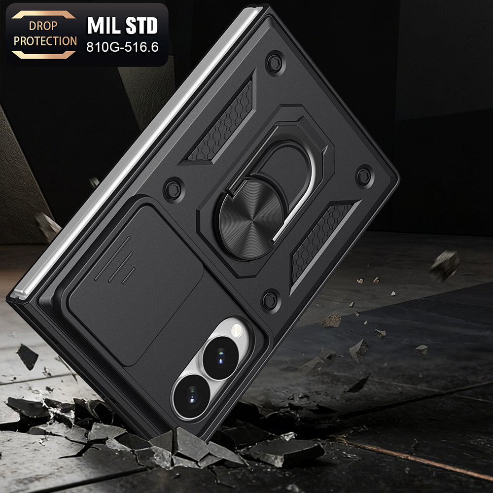Θήκη για Samsung Galaxy Z Fold8 F971, Techsuit, CamShield, Πράσινο