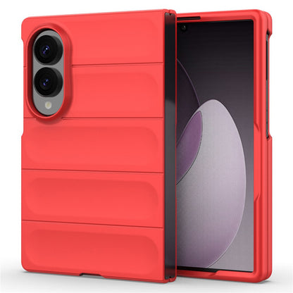 Θήκη για Samsung Galaxy Z Fold8 F976, Techsuit, Magic Shield, Κόκκινο
