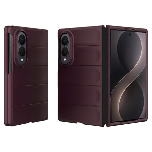 Θήκη για Samsung Galaxy Z Fold8 F976, Techsuit, Magic Shield, Βυσσινί