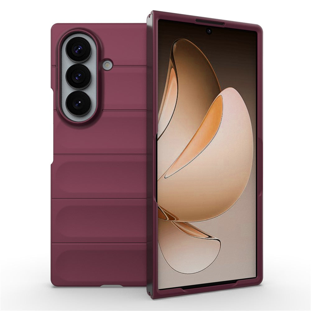Θήκη για Samsung Galaxy Z Fold8 Ultra F971, Techsuit, Magic Shield, Βυσσινί
