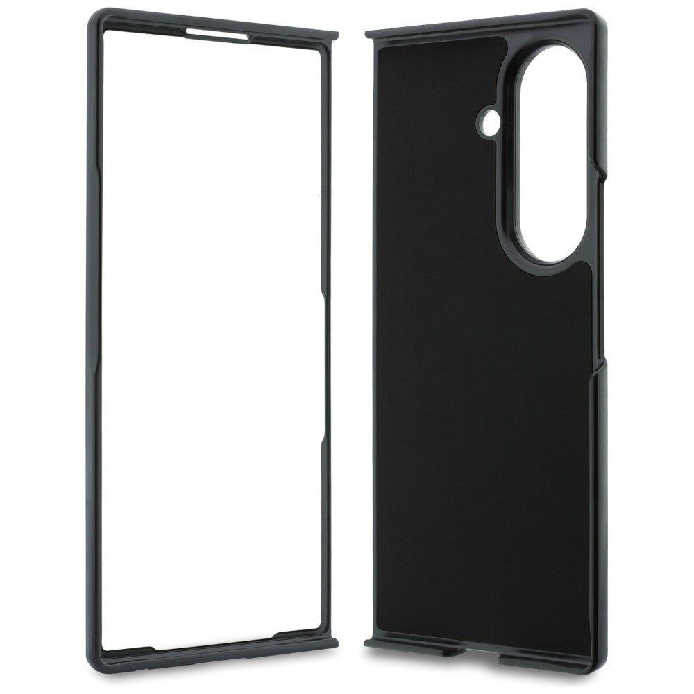Θήκη για Samsung Galaxy Z Fold8 Ultra F976, Karl Lagerfeld, Saffiano Karl & Choupette Μεταλλικό Καρφίτσα, Μαύρο