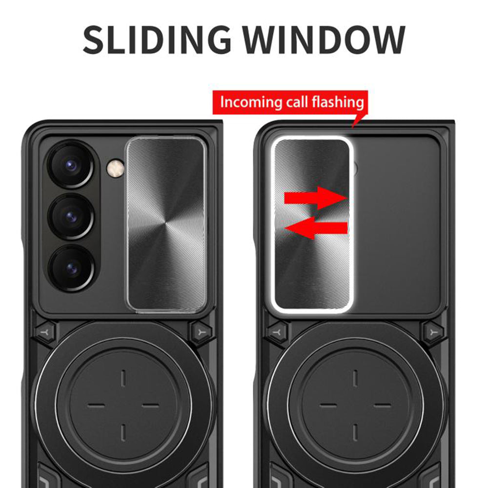 Θήκη για Samsung Galaxy Z Fold8 Ultra F976 / Z Fold7 F966, Techsuit, CamGuard Pro, Μπλε