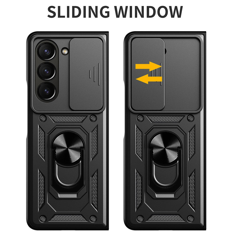 Θήκη για Samsung Galaxy Z Fold8 Ultra F976 / Z Fold7 F966, Techsuit, CamShield, Ροζ Χρυσό