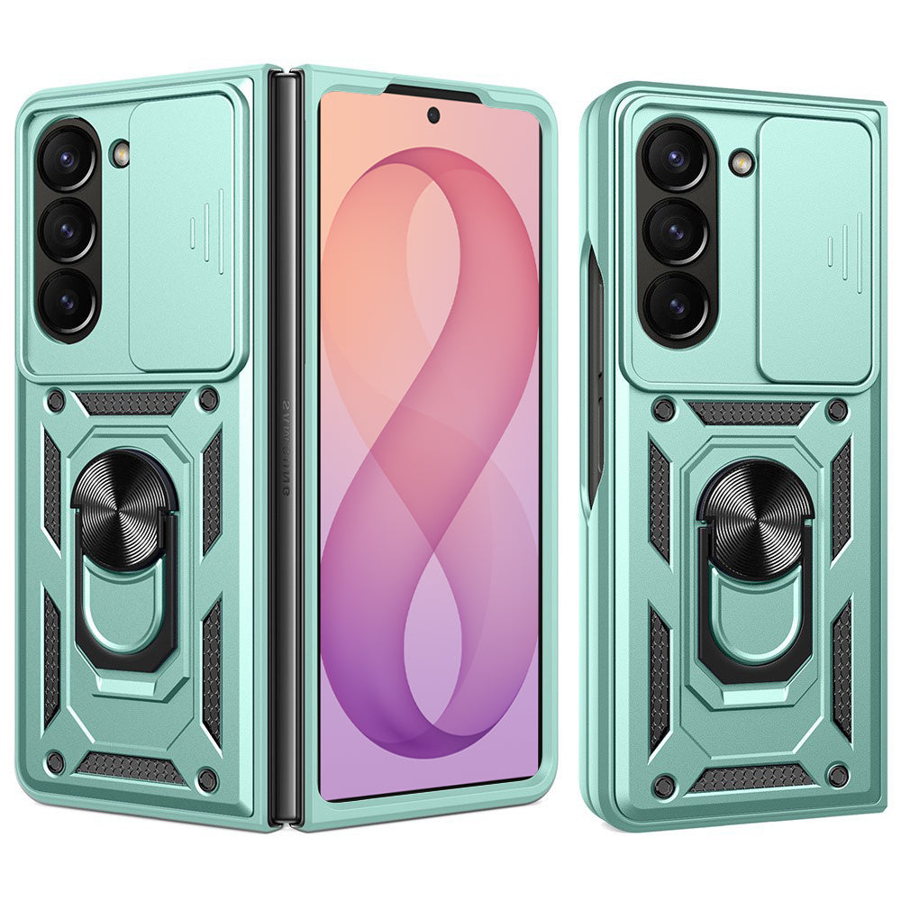 Θήκη για Samsung Galaxy Z Fold8 Ultra F976 / Z Fold7 F966, Techsuit, CamShield, Πράσινο