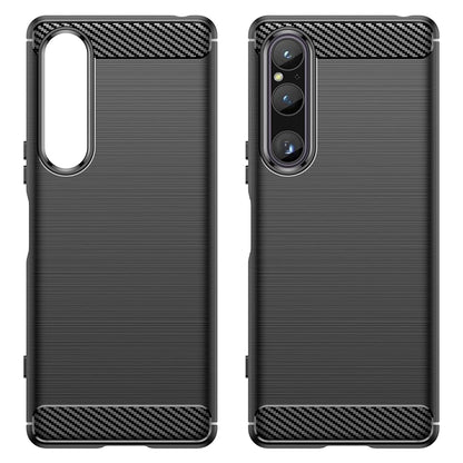 Θήκη για Sony Xperia 1 V, Techsuit, Carbon, Μαύρο