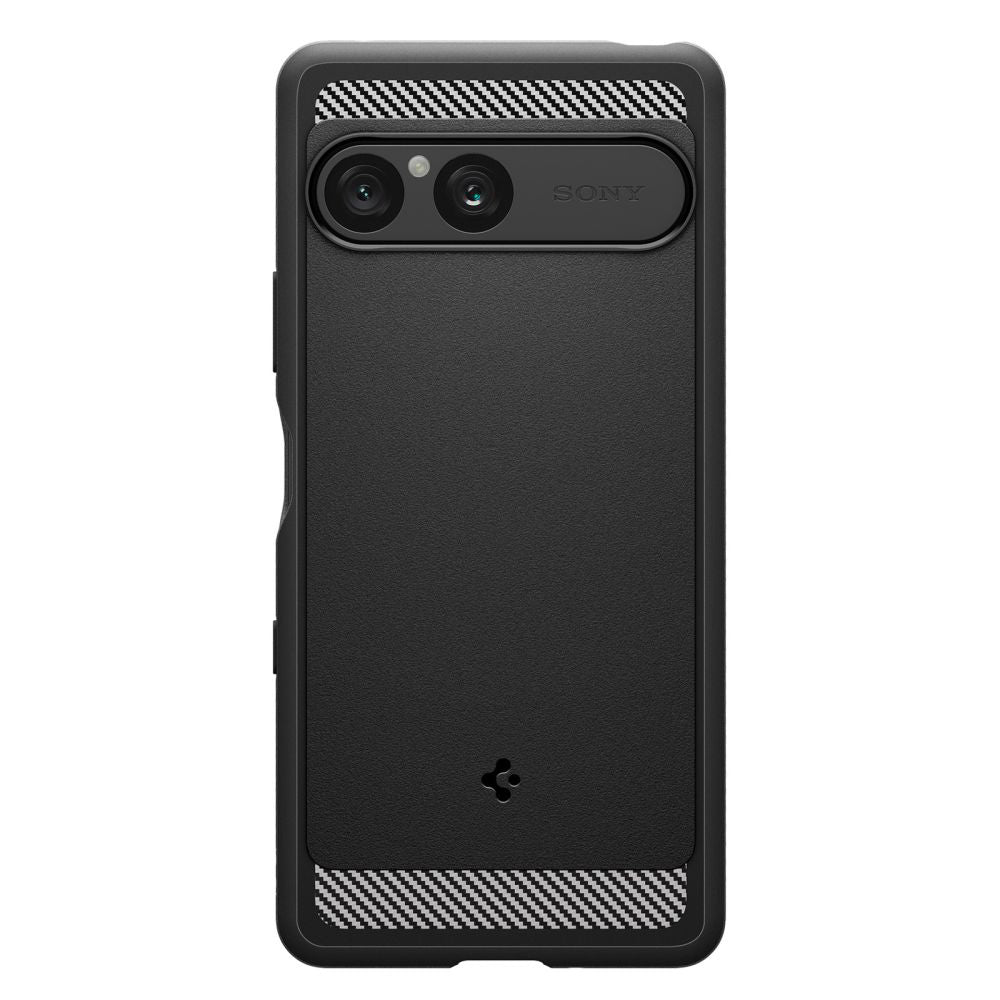 Θήκη για Sony Xperia 10 VII, Spigen, Rugged Armor, Μαύρη