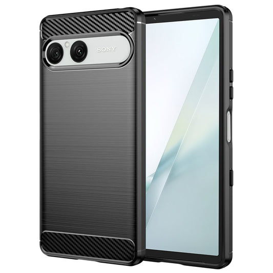 Θήκη για Sony Xperia 10 VIII, Techsuit, Carbon, Μαύρο