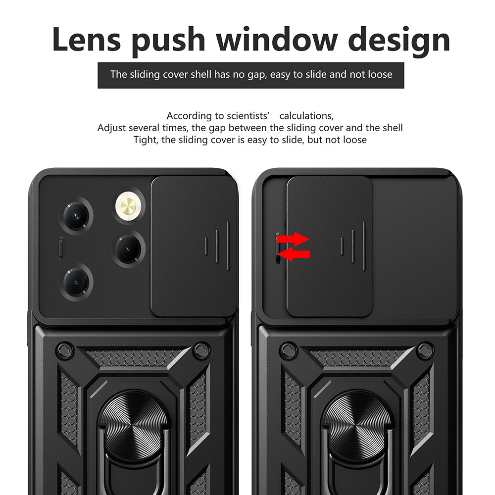 Θήκη για Tecno Spark 20 Pro / Infinix Hot 40 / Hot 40 Pro, Techsuit, CamShield, Πράσινο