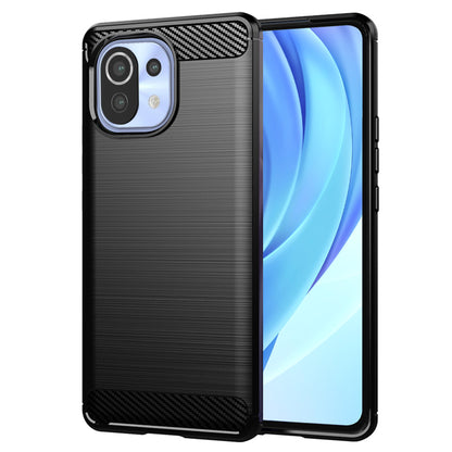 Θήκη για Xiaomi 11 Lite 5G NE / Mi 11 Lite 5G / 11 Lite, Techsuit, Carbon, Μαύρη
