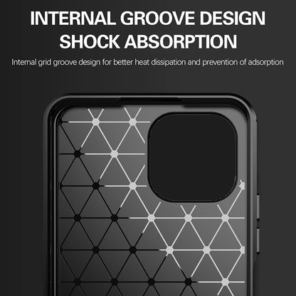 Θήκη για Xiaomi 11 Lite 5G NE / Mi 11 Lite 5G / 11 Lite, Techsuit, Carbon, Μαύρη