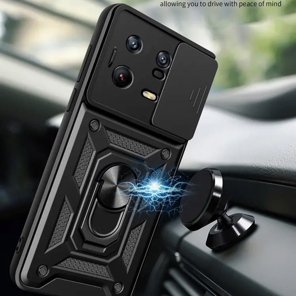 Θήκη για Xiaomi 13 Pro, Techsuit, CamShield, Μαύρη