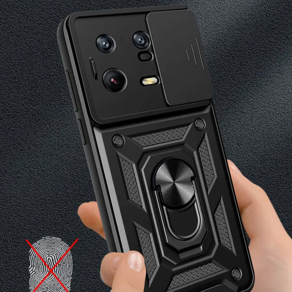 Θήκη για Xiaomi 13 Pro, Techsuit, CamShield, Μαύρη