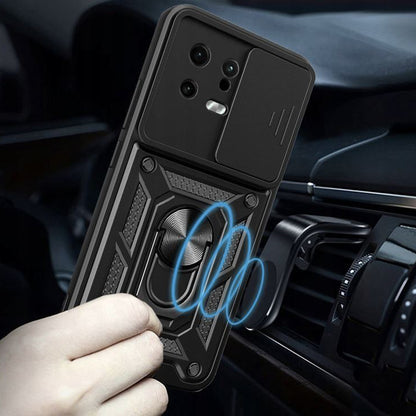 Θήκη για Xiaomi 13, Techsuit, CamShield, Μαύρη
