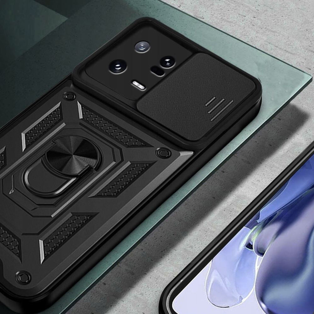 Θήκη για Xiaomi 13, Techsuit, CamShield, Μαύρη