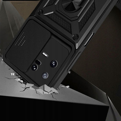 Θήκη για Xiaomi 13, Techsuit, CamShield, Μαύρη