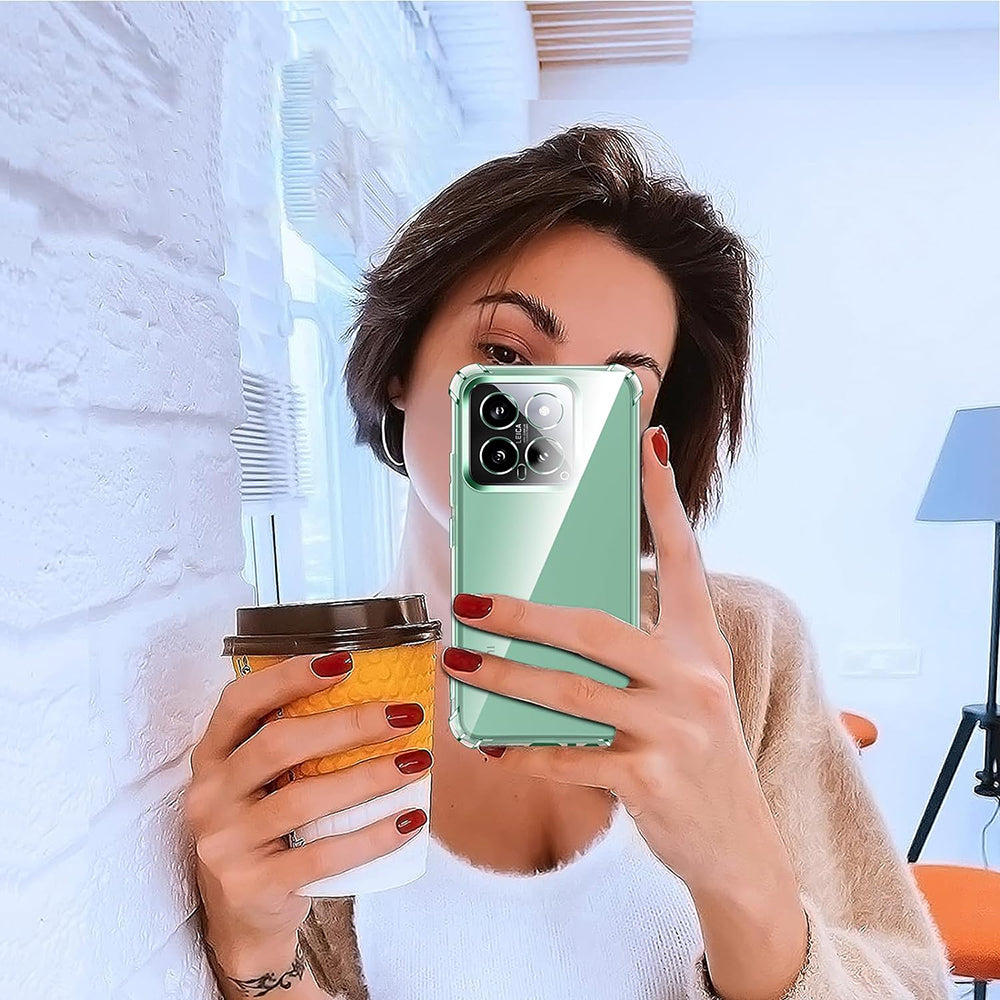 Θήκη για Xiaomi 14 Pro, Techsuit, Shockproof Clear, Διαφανής