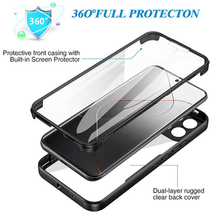 Θήκη για Xiaomi 14, Techsuit, ColorVerse 360, Ροζ