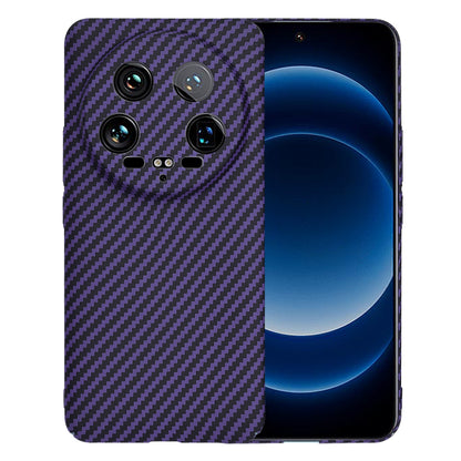 Θήκη για Xiaomi 14 Ultra, Techsuit, Carbonite FiberShell, Μωβ