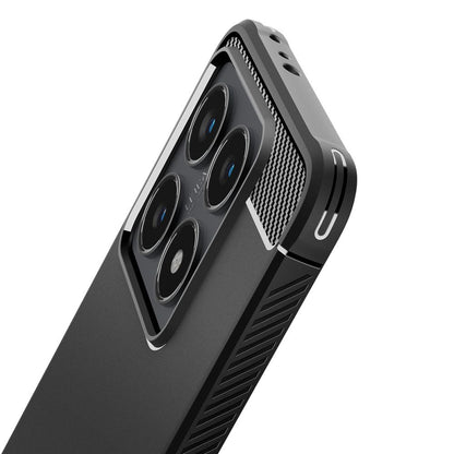 Θήκη για Xiaomi 14T Pro, Spigen, Rugged Armour, Μαύρο ACS08858 