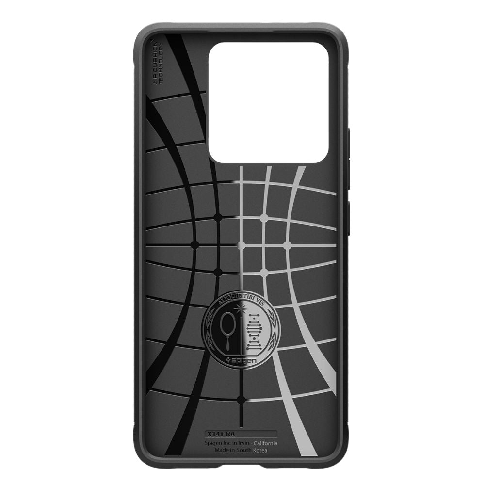 Θήκη για Xiaomi 14T Pro, Spigen, Rugged Armour, Μαύρο ACS08858 