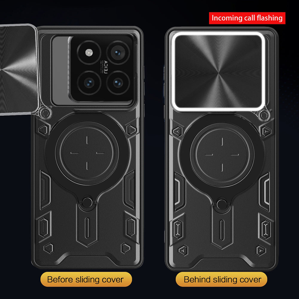 Θήκη για Xiaomi 14T, Techsuit, CamGuard Pro, Μαύρο