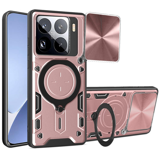 Θήκη για Xiaomi 15 Pro, Techsuit, CamGuard Pro, Ροζ Χρυσό
