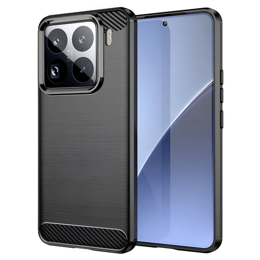 Θήκη για Xiaomi 15 Pro, Techsuit, Carbon, Μαύρο
