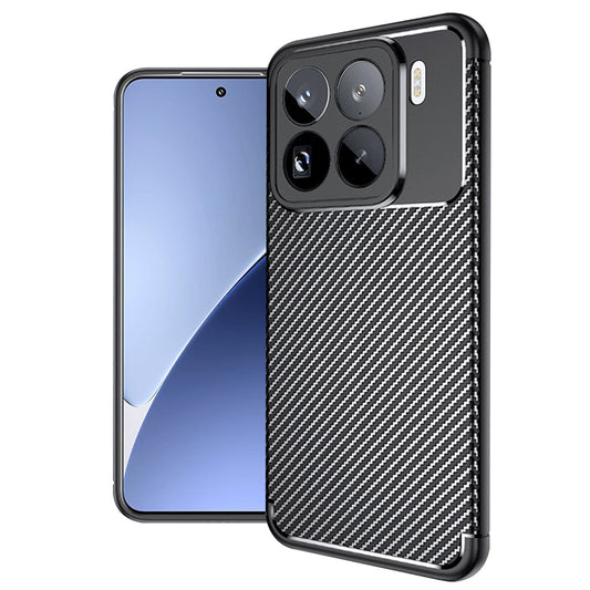 Θήκη για Xiaomi 15 Pro, Techsuit, CarbonFiber, Μαύρη