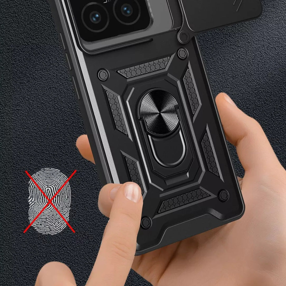 Θήκη για Xiaomi 15, Techsuit, CamShield, Μαύρο