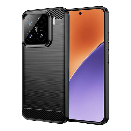 Θήκη για Xiaomi 15, Techsuit, Carbon, Μαύρο