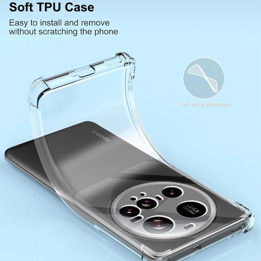Θήκη για Xiaomi 15 Ultra, Techsuit, Ανθεκτική σε Κρούσεις Διαφανής, Διάφανη