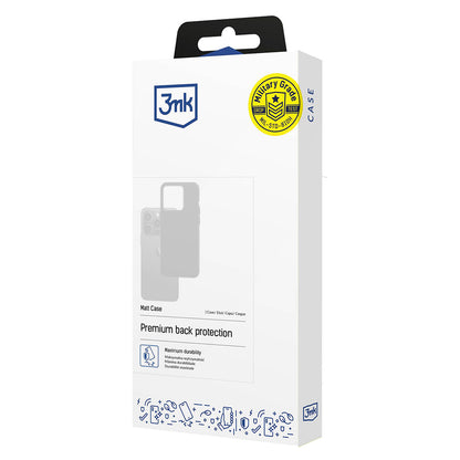 Θήκη για Xiaomi 15T Pro, 3MK, Ματ Μαύρη