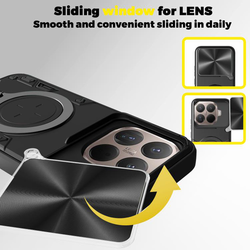 Θήκη για Xiaomi 15T Pro, Techsuit, CamGuard Pro, Ροζ