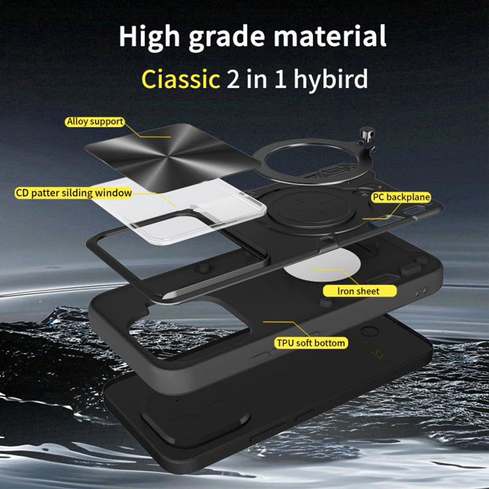 Θήκη για Xiaomi 15T Pro, Techsuit, CamGuard Pro, Ροζ