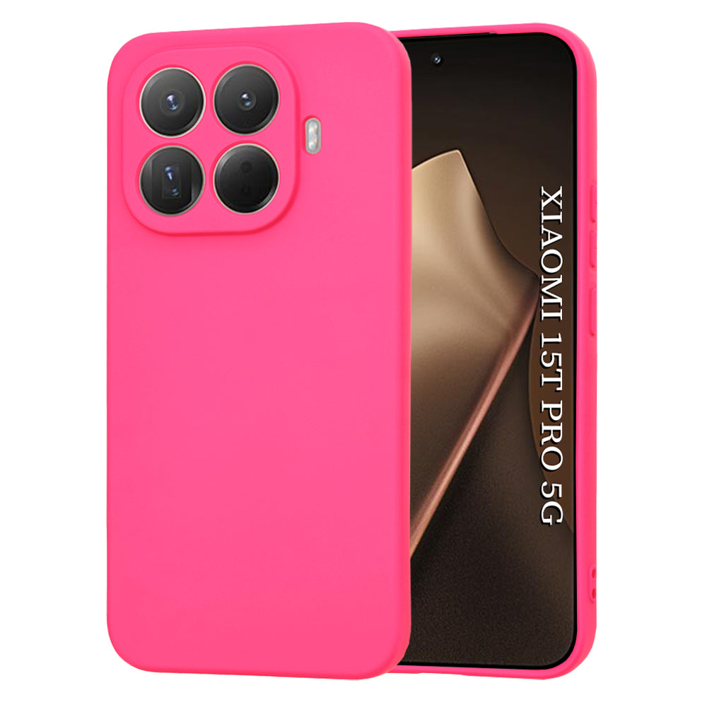 Θήκη για Xiaomi 15T Pro, Techsuit, SoftFlex, Σκούρο Ροζ