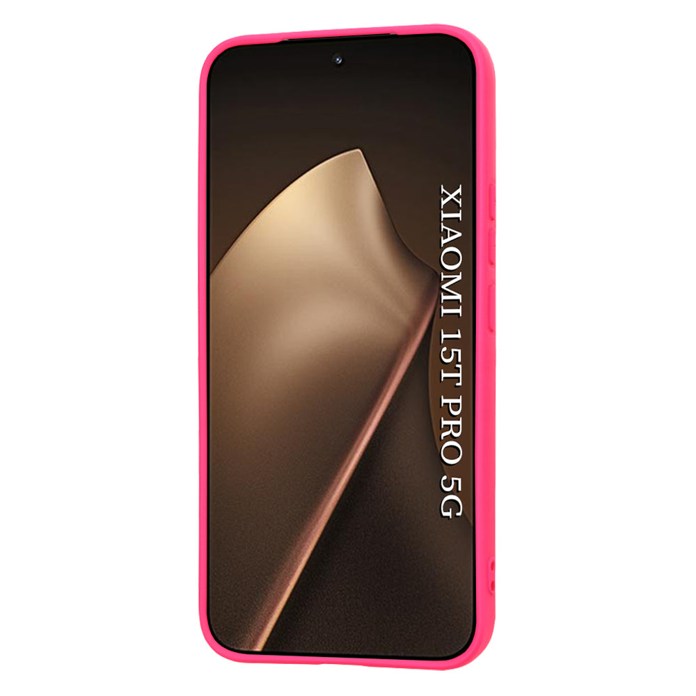 Θήκη για Xiaomi 15T Pro, Techsuit, SoftFlex, Σκούρο Ροζ