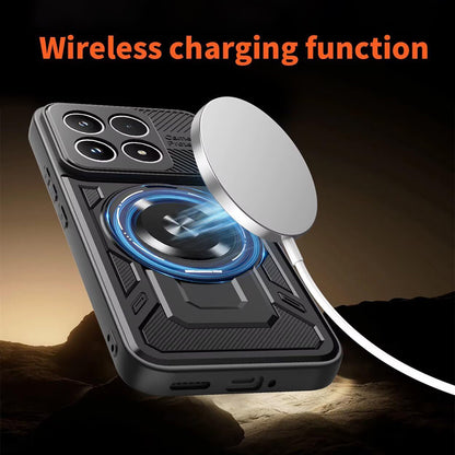 Θήκη για Xiaomi 17, Techsuit, RuggedCam, Μωβ