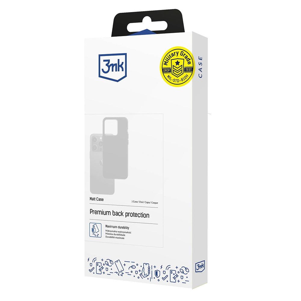 Θήκη για Xiaomi 17 Ultra, 3MK, Μαύρη