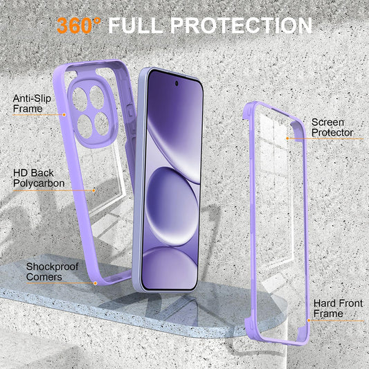 Θήκη για Xiaomi 17T Pro, Techsuit, ColorVerse 360, Μωβ
