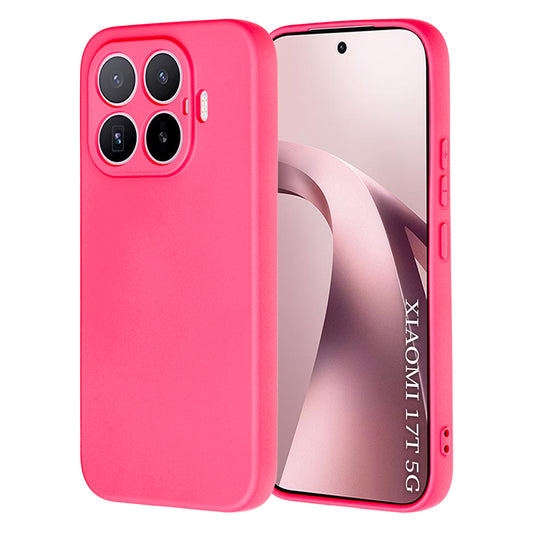 Θήκη για Xiaomi 17T, Techsuit, SoftFlex, Σκούρο Ροζ