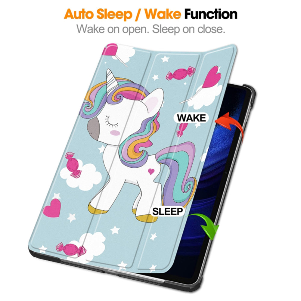 Θήκη για Xiaomi Pad 6 / 6 Pro, Techsuit, FoldPro Unicorn, Πολύχρωμο