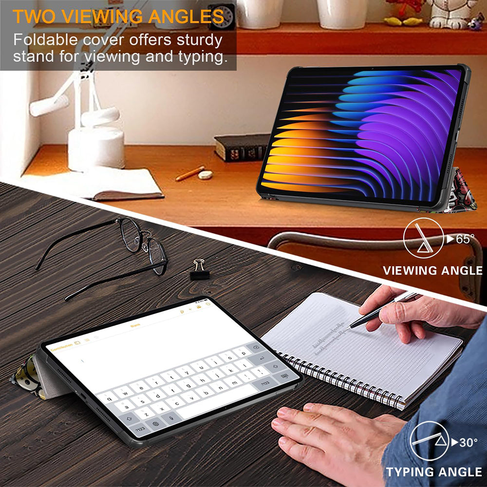 Θήκη για Xiaomi Pad 7 / 7 Pro, Techsuit, FoldPro Galaxy, Πολύχρωμη