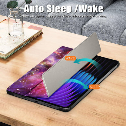 Θήκη για Xiaomi Pad 7 / 7 Pro, Techsuit, FoldPro Galaxy, Πολύχρωμη