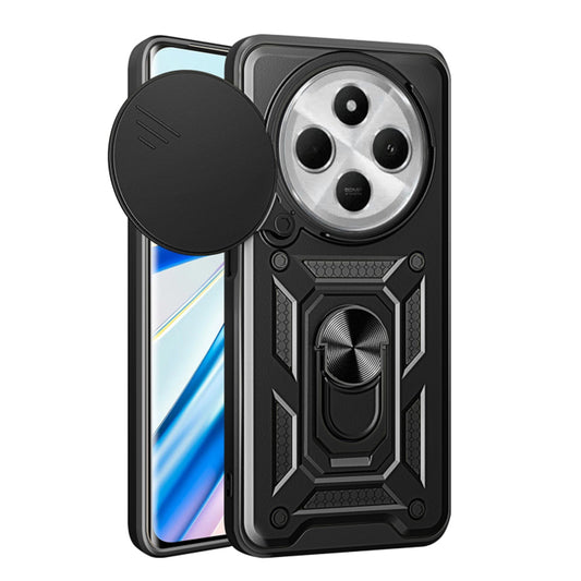 Θήκη για Xiaomi Poco C75 / Redmi 14C, Techsuit, CamShield, Μαύρο