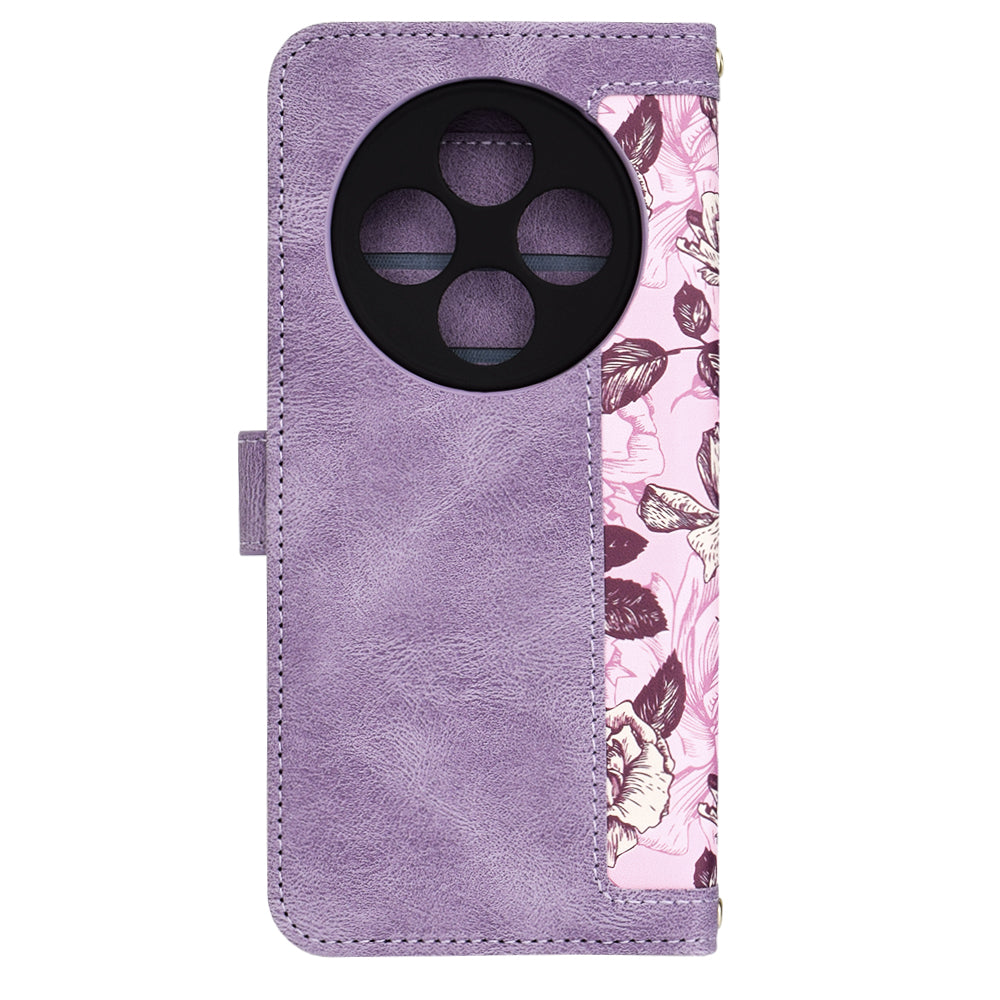 Case for Xiaomi Poco C75 / Redmi 14C, Techsuit, FlipCraft, Purple