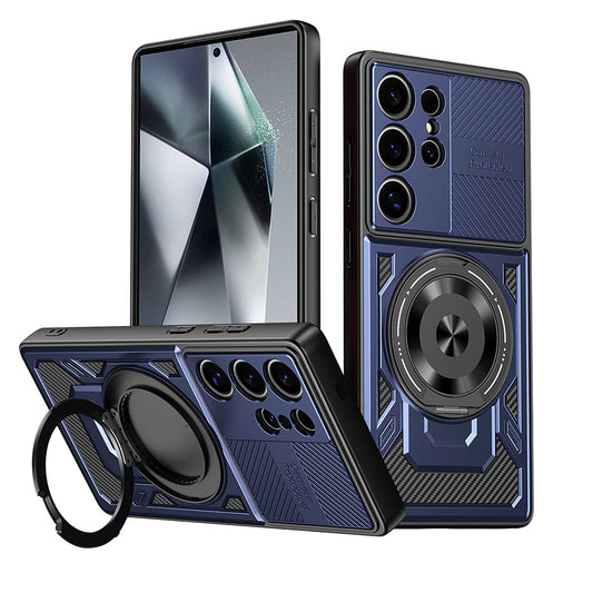 Θήκη για Xiaomi Poco C75 / Redmi 14C, Techsuit, RuggedCam, Μπλε