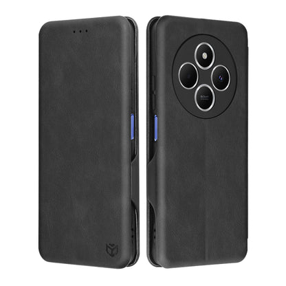 Θήκη για Xiaomi Poco C75 / Redmi 14C, Techsuit, Safe Wallet Plus, Μαύρη